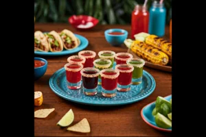 Mexican Candy Shots with Food Pairings