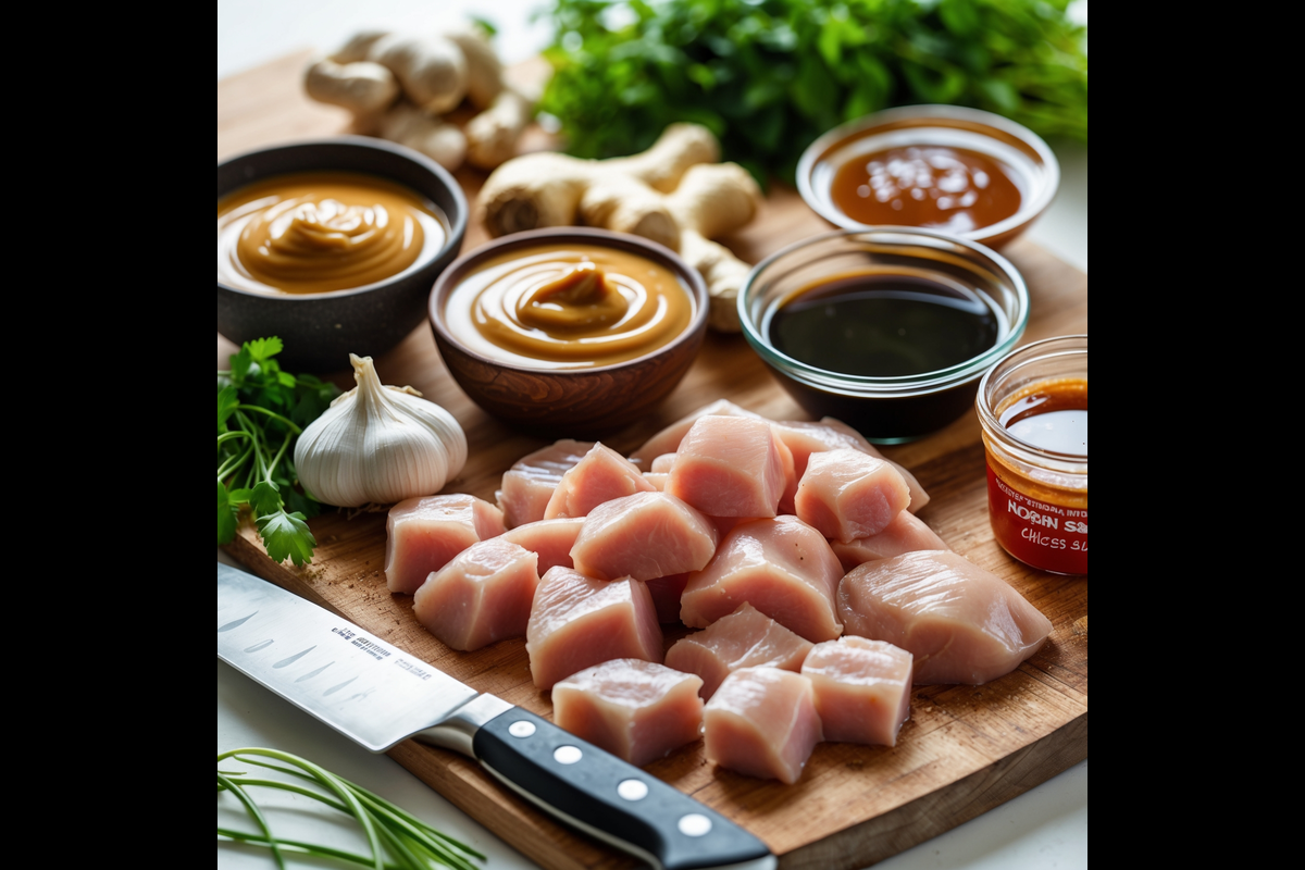 Easy Peanut Butter Chicken Recipe